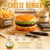 Premium Ashtray Decor 3D Cheese Burger