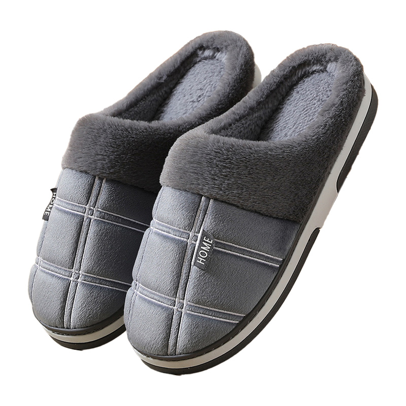 Premium Big Slipper HOME TPR Grey
