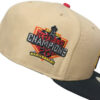 Anaheim Angels 20th Anniversary New Era 59Fifty Fitted Hat (Camel Black Gray Under Brim)