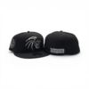 Black Mexico Aztec Skull Warriors Gray Bottom Aguila Side Patch New Era
