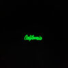 Compton New Era 59fifty Fitted Hat (Black GREEN Under Brim)