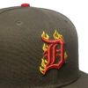 Detroit Tigers 1935 World Series New Era 59Fifty Fitted Hat (Walnut Gray Gray Under Brim)