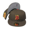 Detroit Tigers 1935 World Series New Era 59Fifty Fitted Hat (Walnut Gray Gray Under Brim)