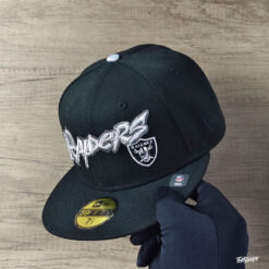 Las Vegas Raiders Pirate Patch New Era 59Fifty Fitted Hat