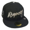 Las Vegas Raiders Pirate Patch New Era 59Fifty Fitted Hat (Black Gray Under Brim)