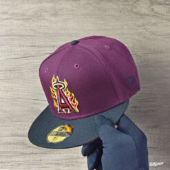New Era Anaheim Angels All Star Game 2010 Maroon Two Tone Edition