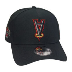 New Era Anaheim Angels Black And Red Upside Down Edition 9Forty A Frame Snapback Hat