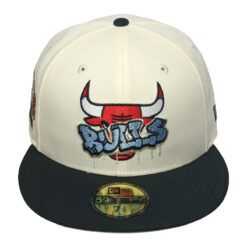 New Era Chicago Bulls NBA Champions 1996 Chrome Two Tone Edition 59Fifty Fitted Hat