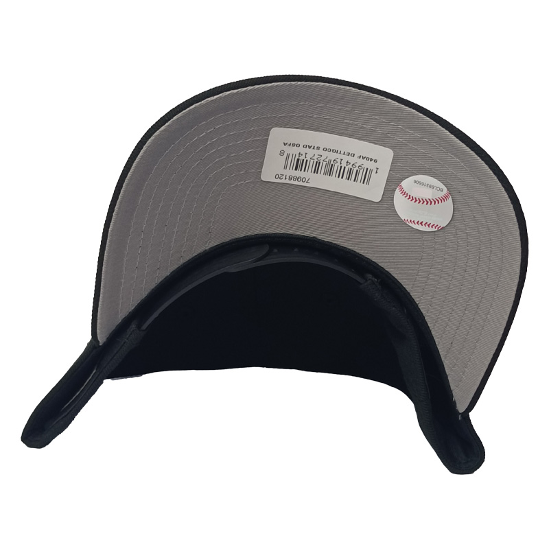 New Era Detroit Tigers Stadium Black Prime Edition 9Forty A Frame Snapback Hat