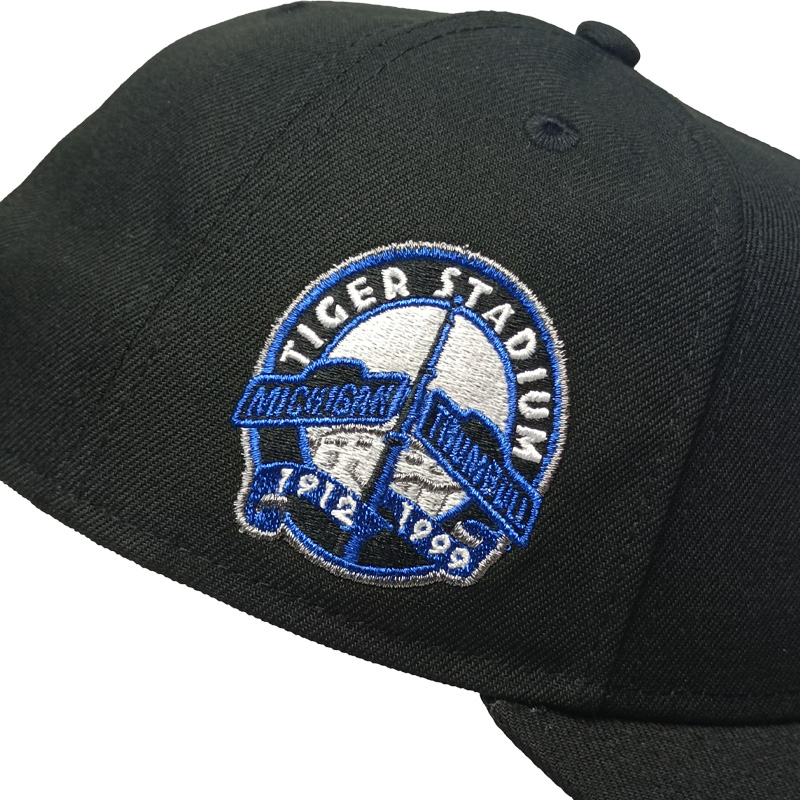 New Era Detroit Tigers Stadium Black Prime Edition 9Forty A Frame Snapback Hat