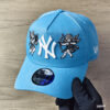 New Era New York Yankees World Series 1999 Cupid Sky Blue Edition 9Forty A Frame Snapback Hat