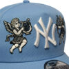 หมวก New Era New York Yankees World Series 1999 Cupid Sky Blue Edition 9Forty A Frame Snapback Hat - Image 5