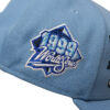 หมวก New Era New York Yankees World Series 1999 Cupid Sky Blue Edition 9Forty A Frame Snapback Hat - Image 4