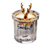 Premium Glass ashtray with lid modern design