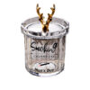 Premium Glass ashtray with lid modern design
