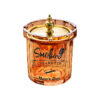 Premium Glass ashtray with lid modern design