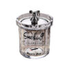 Premium Glass ashtray with lid modern design