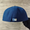New Era Project X Collection New York Yankees Metalic Gold Angel Ocean Blue Two Tone Editon 59Fifty Fitted Hat