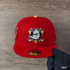 หมวก New Era Anaheim Ducks Glow In The Dark Inaugural Season Scarlet Red Editon 59Fifty Fitted Hat