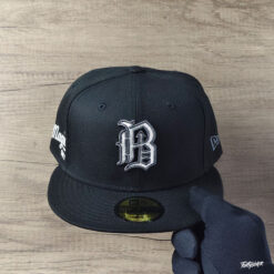 หมวก New Era BIRMINGHAM BARONS Magic City Metallic Iris Black Edition 59Fifty Fitted Hat