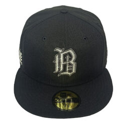 หมวก New Era BIRMINGHAM BARONS Magic City Metallic Iris Black Edition 59Fifty Fitted Hat