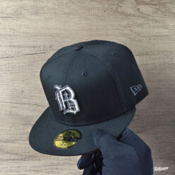 หมวก New Era BIRMINGHAM BARONS Magic City Metallic Iris Black Edition 59Fifty Fitted Hat