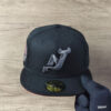 หมวก New Era New Jersey Devils 2003 Stanley Cup Black On Black Scarlet Red Visor Editon 59Fifty Fitted Hat