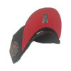 New Era New Jersey Devils 2003 Stanley Cup Black On Black Scarlet Red Visor Editon 59Fifty Fitted Hat