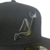 New Era New Jersey Devils 2003 Stanley Cup Black On Black Scarlet Red Visor Editon 59Fifty Fitted Hat