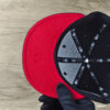หมวก New Era New Jersey Devils 2003 Stanley Cup Black On Black Scarlet Red Visor Editon 59Fifty Fitted Hat