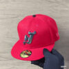 หมวก New Era New Jersey Devils 2003 Stanley Cup Scarlet Red On Black Editon 59Fifty Fitted Hat