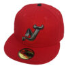 New Era New Jersey Devils 2003 Stanley Cup Scarlet Red On Black Editon 59Fifty Fitted Hat
