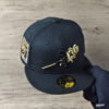 Black Chicago White Sox Rose Logo Gray Bottom 95 Years Side Patch New Era 59Fifty Fitted 