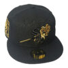 Black Chicago White Sox Rose Logo Gray Bottom 95 Years Side Patch New Era 59Fifty Fitted Hat