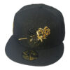 Black Chicago White Sox Rose Logo Gray Bottom 95 Years Side Patch New Era 59Fifty Fitted Hat