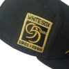 Black Chicago White Sox Rose Logo Gray Bottom 95 Years Side Patch New Era 59Fifty Fitted Hat
