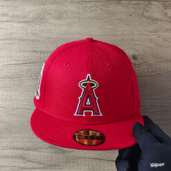 Los Angeles Angels 50th Anniversary Red Gray Brim 59Fifty New Era Fitted Hat