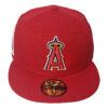 Los Angeles Angels 50th Anniversary Red Gray Brim 59Fifty New Era Fitted Hat 