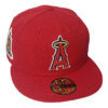 Los Angeles Angels 50th Anniversary Red Gray Brim 59Fifty New Era Fitted Hat 
