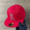 Los Angeles Angels 50th Anniversary Red Gray Brim 59Fifty New Era Fitted Hat