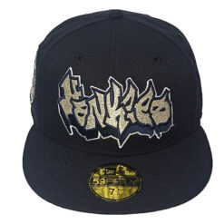 Navy Blue Graffiti New York Yankees Gray Bottom 1942 All Star Game Side Patch New Era 59Fifty Fitted 6
