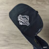 New York Yankees 1996 World Series iconic interlocking Fitted Hats Black