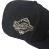 New York Yankees 1996 World Series iconic interlocking Fitted Hats Black