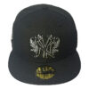 New York Yankees 1996 World Series iconic interlocking Fitted Hats Black