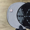 New York Yankees 1996 World Series iconic interlocking Fitted Hats Black