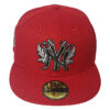 New York Yankees 1996 World Series iconic interlocking Fitted Hats