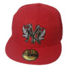 New York Yankees 1996 World Series iconic interlocking Fitted Hats