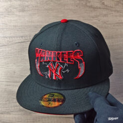 New York Yankees Metallica Supercharged 25th Anniversary Black Red Logo 59Fifty Fitted Hats