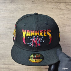 New York Yankees Metallica Supercharged 25th Anniversary Subway Series Black Logo 59Fifty Fitted Hats