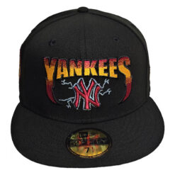 New Era 59Fifty New York Yankees New Era New York Yankees Metallica Supercharged 25th Anniversary Subway Series Black Edition